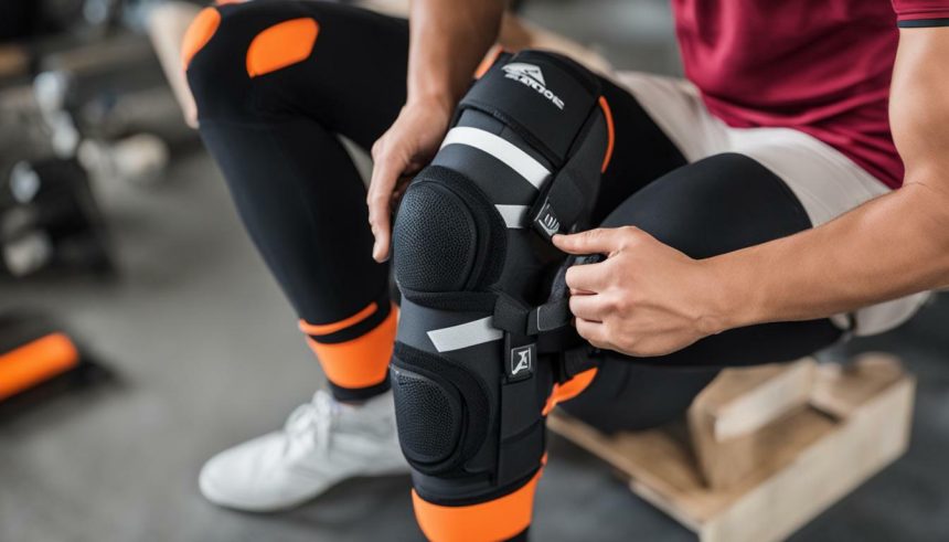 how to keep knee pads from sliding down