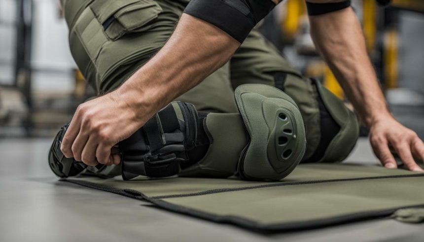 how to put knee pads in combat pants
