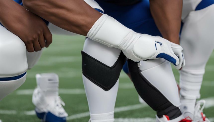 how to put knee pads in football pants