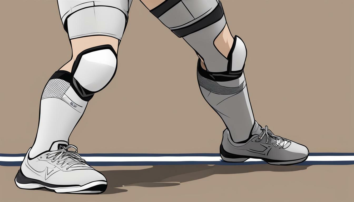 how to put on volleyball knee pads
