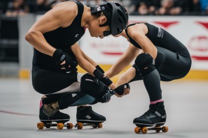 how to wear knee pads for skating