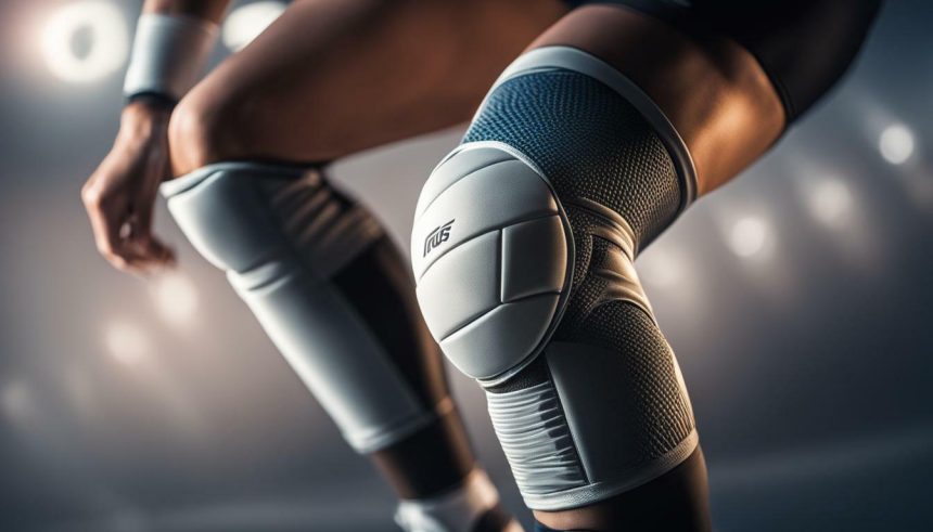 what knee pads do professional volleyball players wear