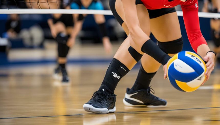 what size volleyball knee pads